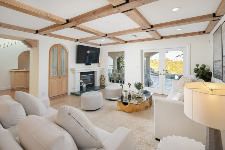 Stradella - Bel Air, 3 Bd, 4 Ba, 3,610 SF Contemporary Mediterranean Resort-Style Yard Terraces Cabana Infinity Pool-Spa Stunning Views Private-Gated -10