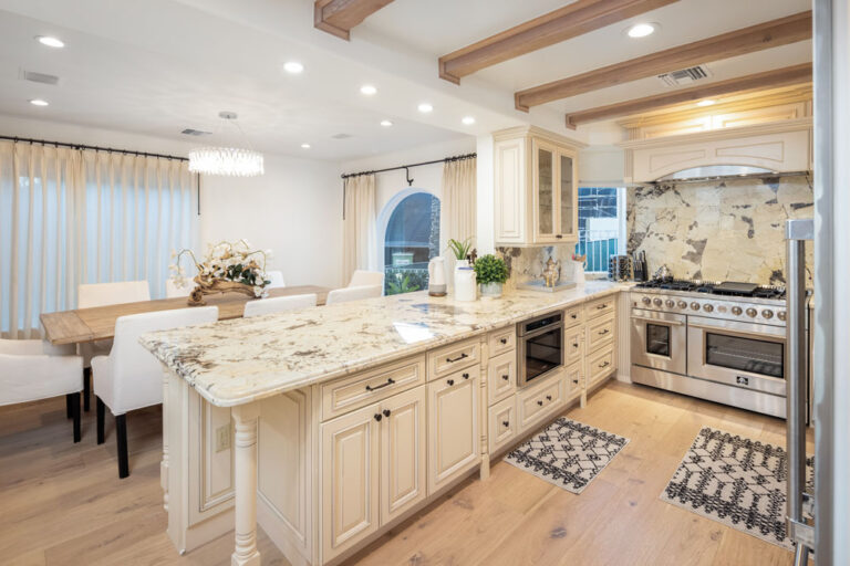 Stradella - Bel Air, 3 Bd, 4 Ba, 3,610 SF Contemporary Mediterranean Resort-Style Yard Terraces Cabana Infinity Pool-Spa Stunning Views Private-Gated -11