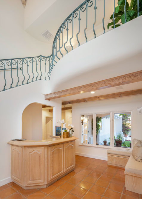 Stradella - Bel Air, 3 Bd, 4 Ba, 3,610 SF Contemporary Mediterranean Resort-Style Yard Terraces Cabana Infinity Pool-Spa Stunning Views Private-Gated -14