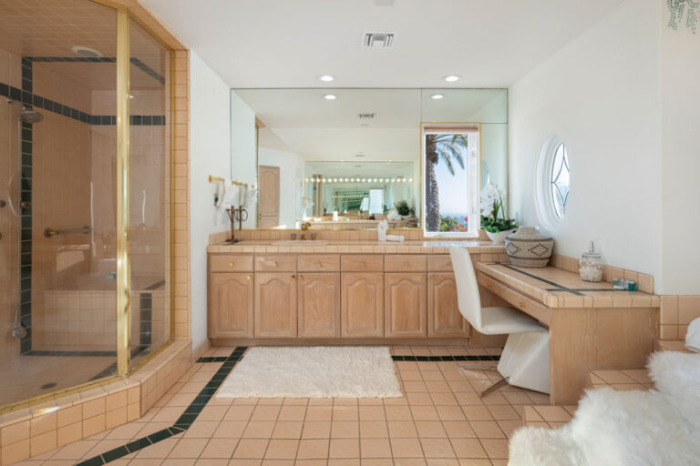 Stradella - Bel Air, 3 Bd, 4 Ba, 3,610 SF Contemporary Mediterranean Resort-Style Yard Terraces Cabana Infinity Pool-Spa Stunning Views Private-Gated -17