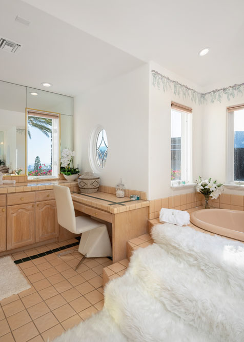 Stradella - Bel Air, 3 Bd, 4 Ba, 3,610 SF Contemporary Mediterranean Resort-Style Yard Terraces Cabana Infinity Pool-Spa Stunning Views Private-Gated -18