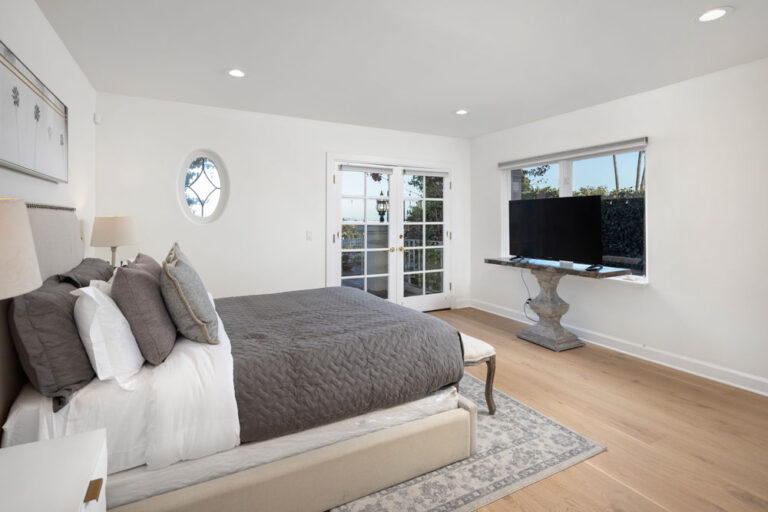 Stradella - Bel Air, 3 Bd, 4 Ba, 3,610 SF Contemporary Mediterranean Resort-Style Yard Terraces Cabana Infinity Pool-Spa Stunning Views Private-Gated -23