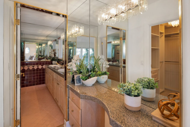 Stradella - Bel Air, 3 Bd, 4 Ba, 3,610 SF Contemporary Mediterranean Resort-Style Yard Terraces Cabana Infinity Pool-Spa Stunning Views Private-Gated -24