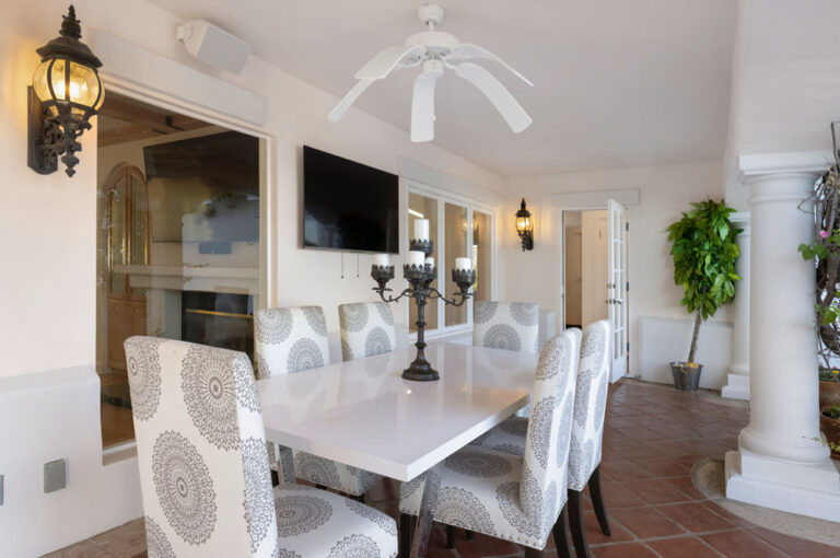 Stradella - Bel Air, 3 Bd, 4 Ba, 3,610 SF Contemporary Mediterranean Resort-Style Yard Terraces Cabana Infinity Pool-Spa Stunning Views Private-Gated -34