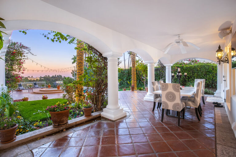 Stradella - Bel Air, 3 Bd, 4 Ba, 3,610 SF Contemporary Mediterranean Resort-Style Yard Terraces Cabana Infinity Pool-Spa Stunning Views Private-Gated -42