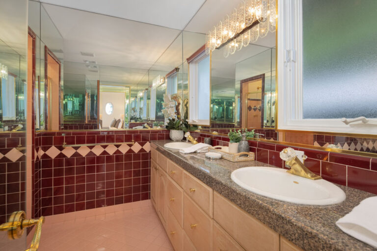 Stradella - Bel Air, 3 Bd, 4 Ba, 3,610 SF Contemporary Mediterranean Resort-Style Yard Terraces Cabana Infinity Pool-Spa Stunning Views Private-Gated -50