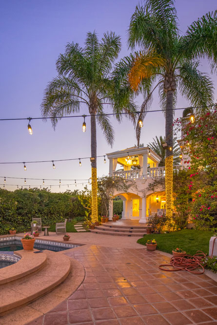 Stradella - Bel Air, 3 Bd, 4 Ba, 3,610 SF Contemporary Mediterranean Resort-Style Yard Terraces Cabana Infinity Pool-Spa Stunning Views Private-Gated -52