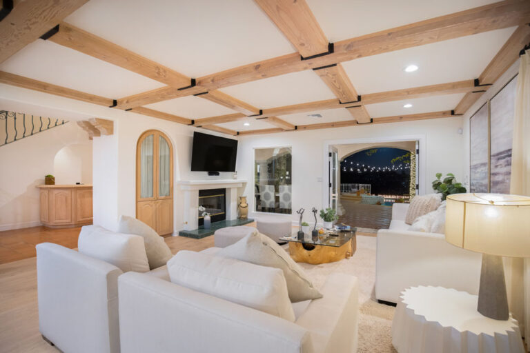 Stradella - Bel Air, 3 Bd, 4 Ba, 3,610 SF Contemporary Mediterranean Resort-Style Yard Terraces Cabana Infinity Pool-Spa Stunning Views Private-Gated -55